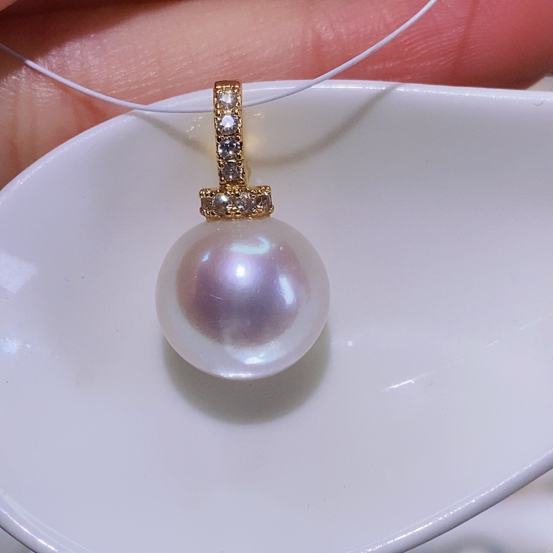 淡水珍珠颈饰合金