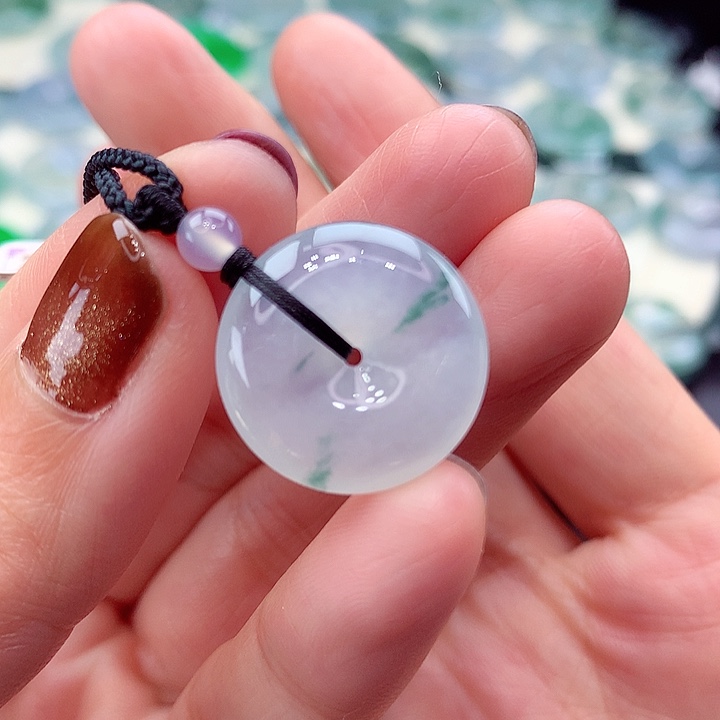 颈饰未镶嵌翡翠编号3-尺寸18.3/5.2