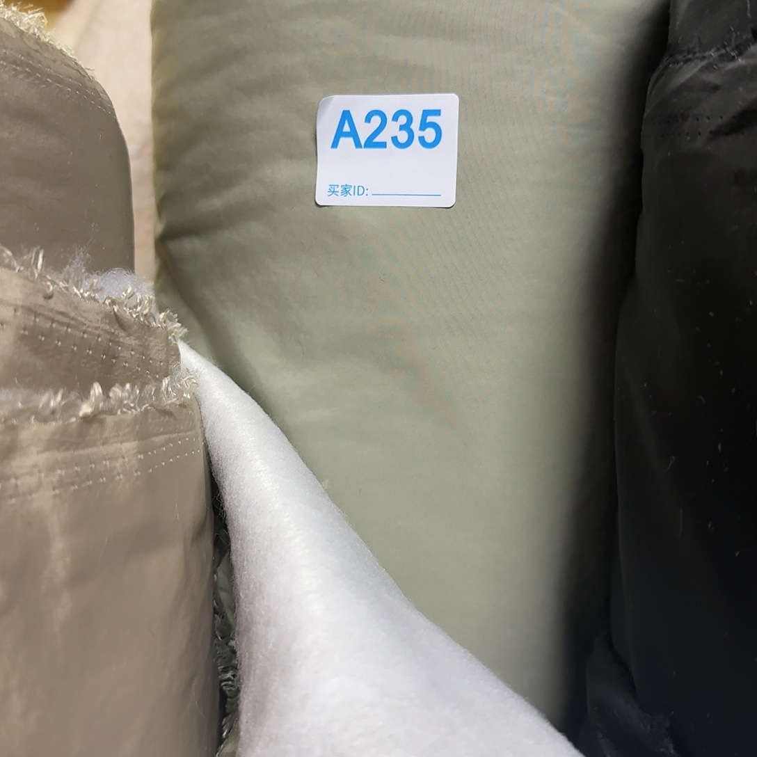 豆绿牛津面布加棉12元3米235