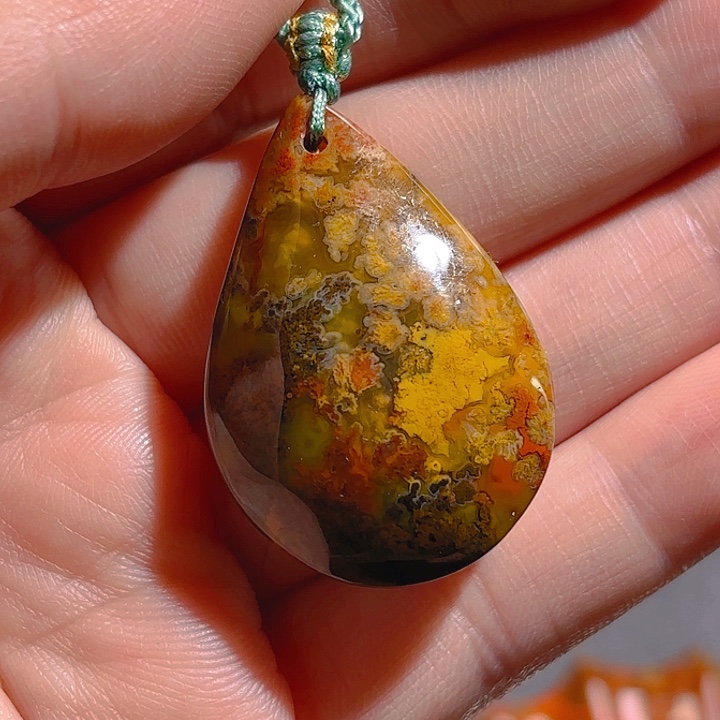 玛瑙/玉髓吊坠(不含链)未镶嵌