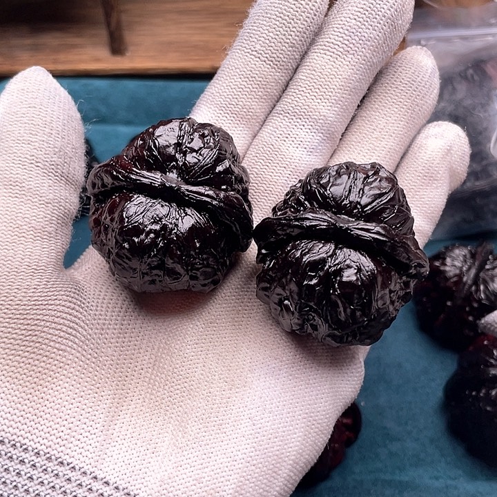 文玩核桃把件蛙饼