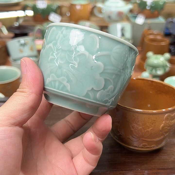 龙泉敬悦青瓷品茗杯