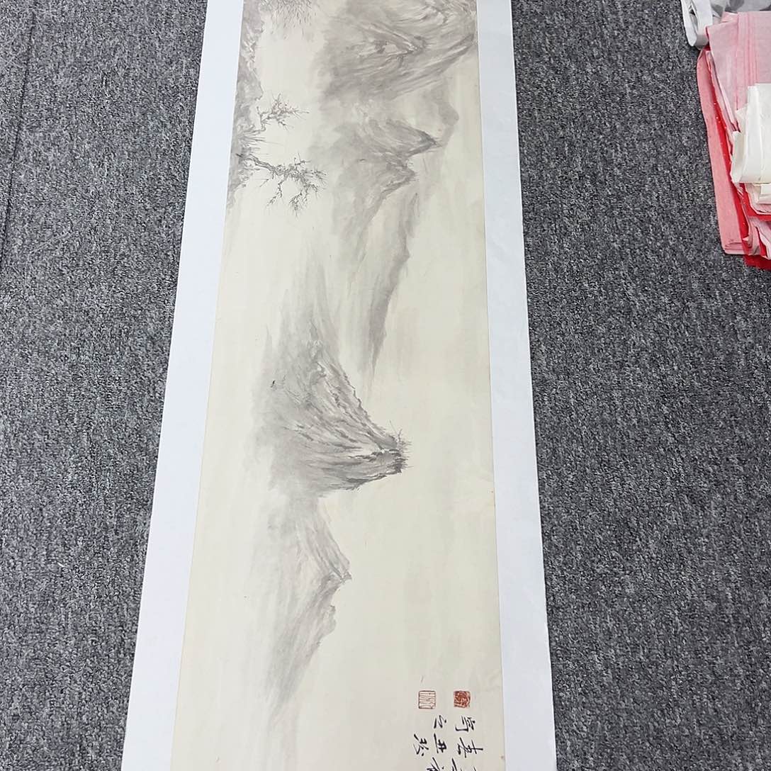 国画国画作品纯手工