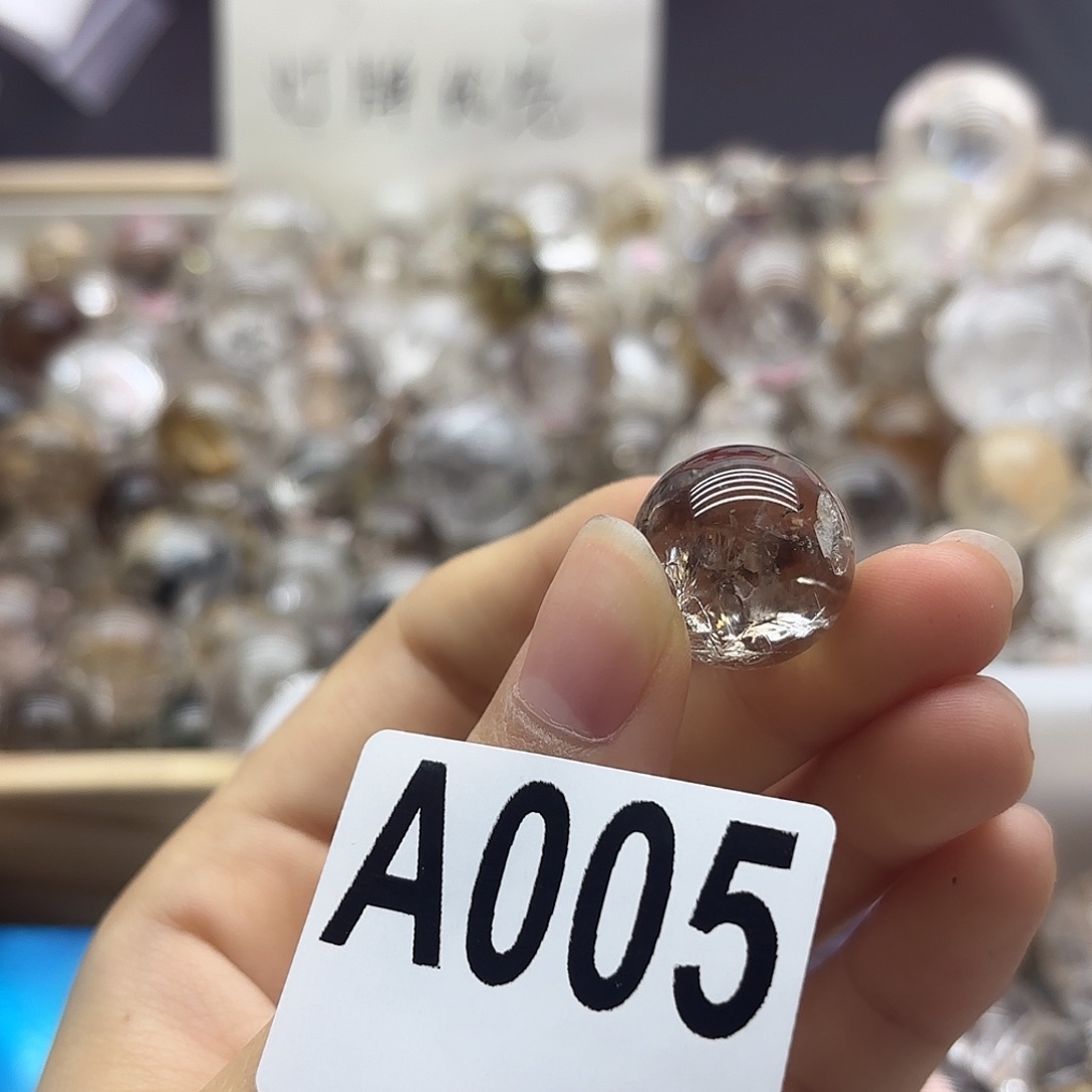 蜡***新珠宝半成品水晶未镶嵌5