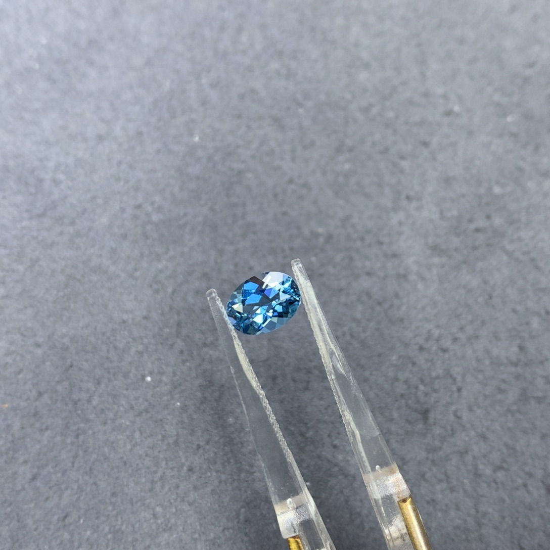 海蓝宝石裸石0.96ct超级圣玛利亚海蓝宝