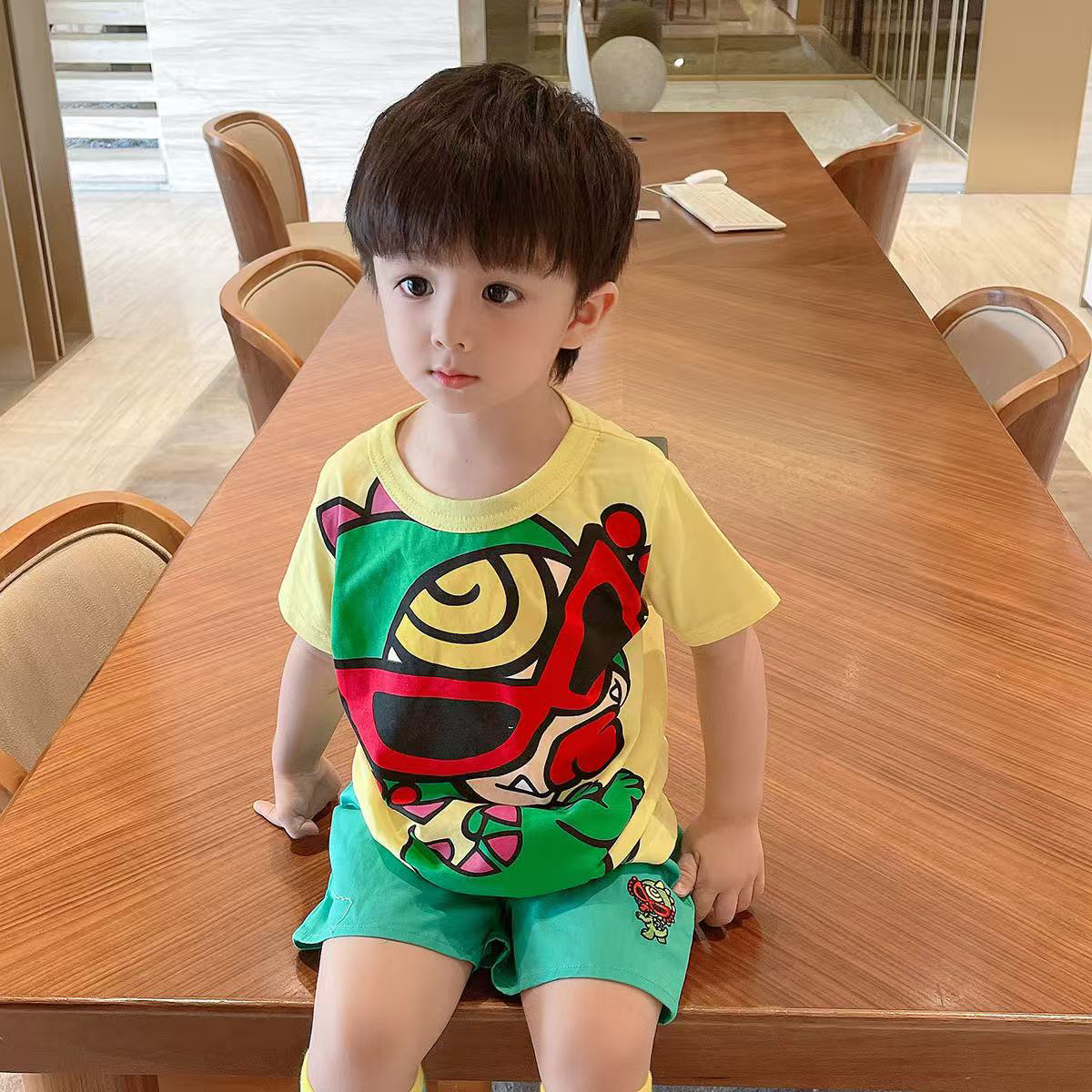 分体套装男女宝春秋季