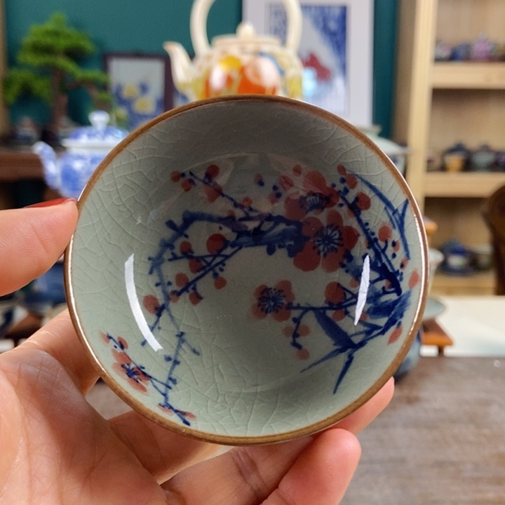 瓷片手工制作工艺精湛等特点