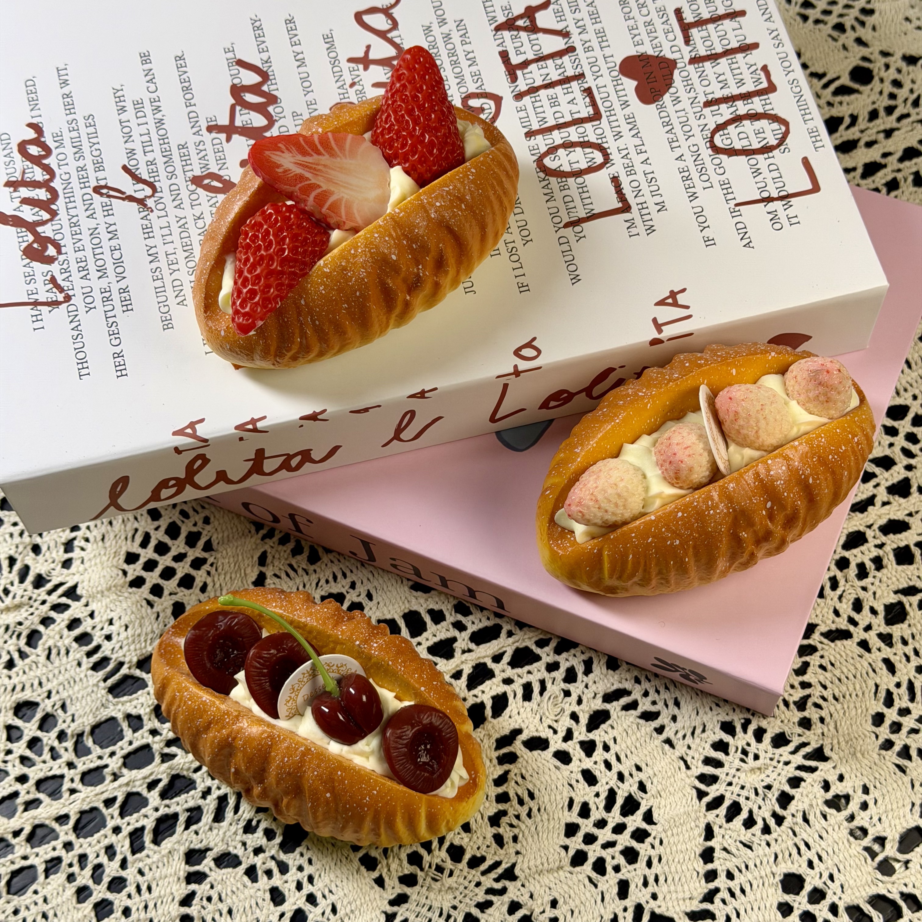 【自选款式】蛋糕系列冰箱贴钥匙扣捏捏自选一款