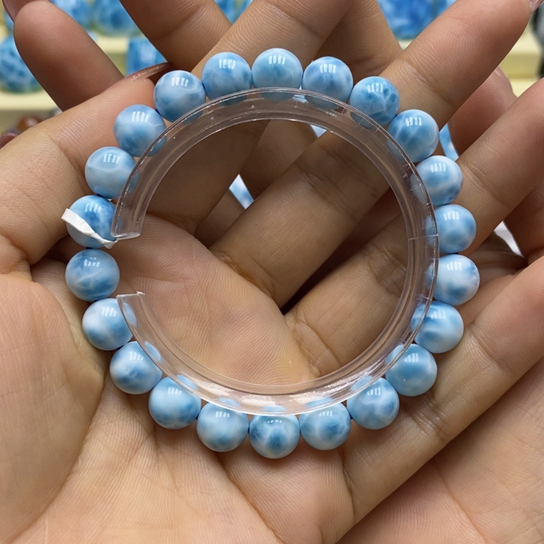 针钠钙石（海纹石）手链未镶嵌