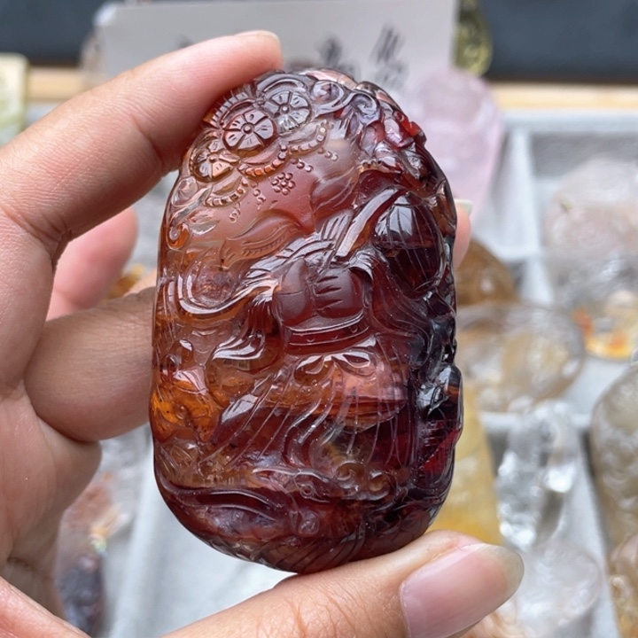 颈饰水晶未镶嵌    