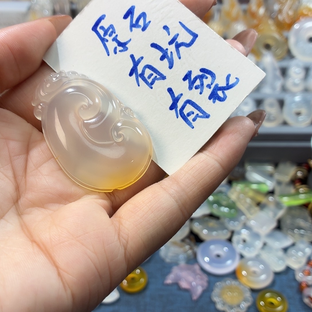 玛瑙/玉髓未镶嵌颈饰