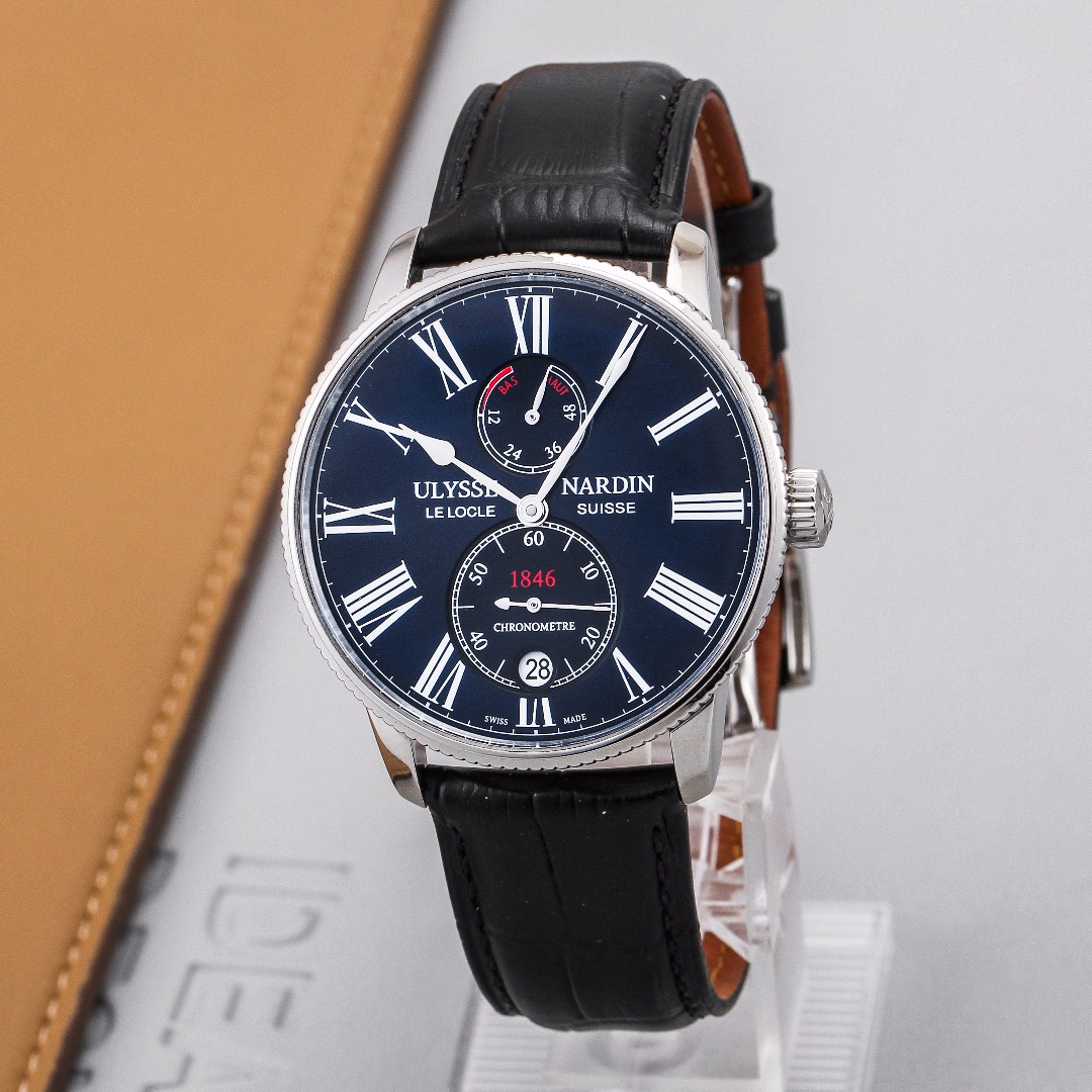 99新 Ulysse Nardin/雅典 雅典航海系列1183-310/43机械表42mm