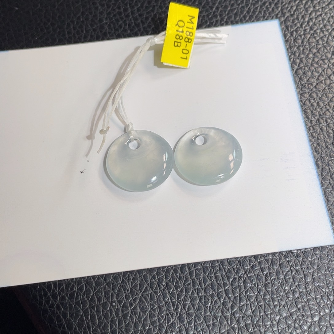 翡翠未镶嵌耳饰翡翠裸石