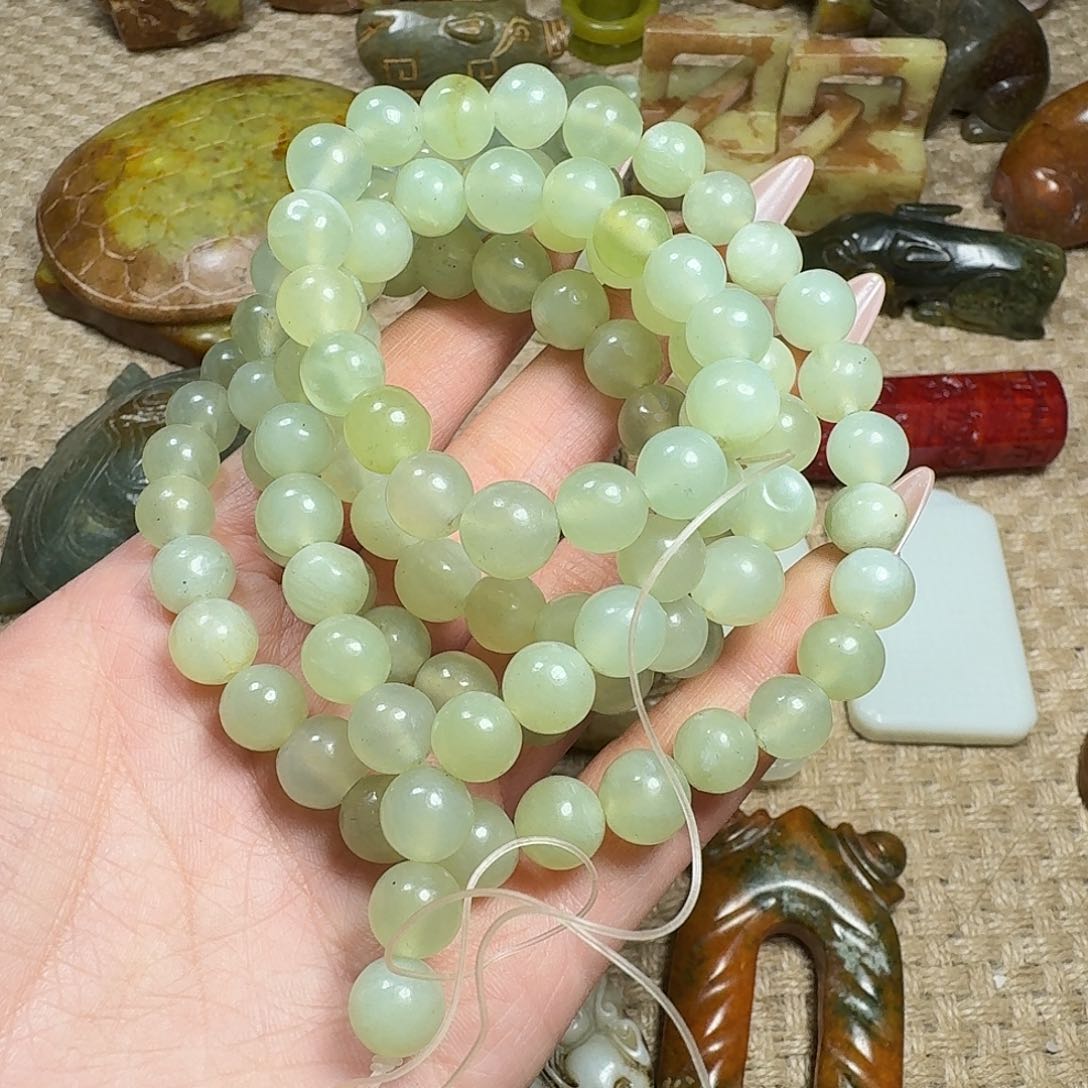 白玉菩提吊坠挂件