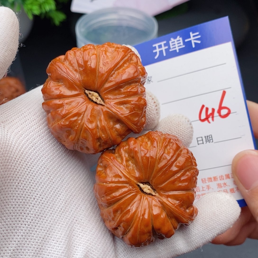 文玩核桃把件46南瓜416