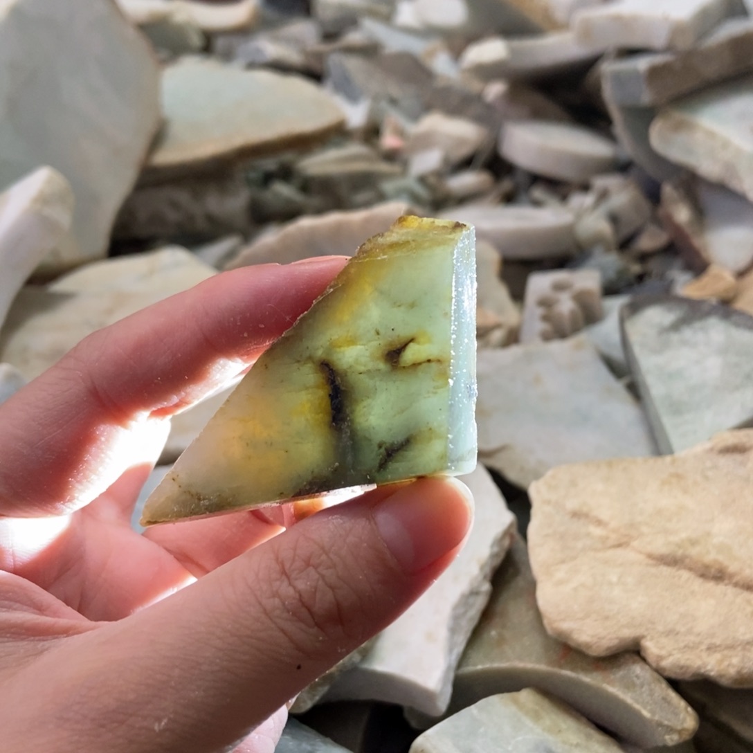 翡翠未镶嵌颈饰天然翡翠