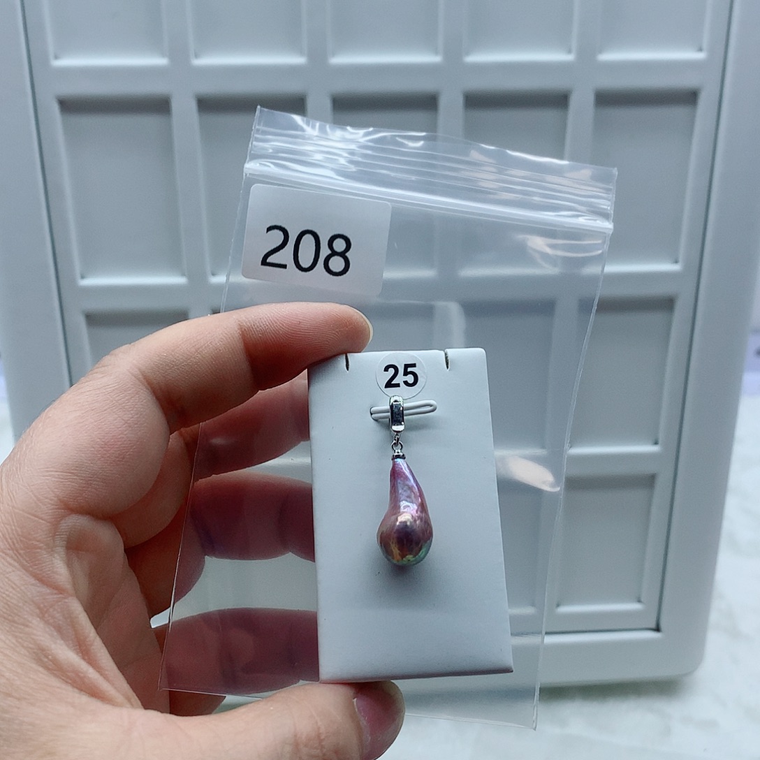 淡水珍珠吊坠(不含链)合金