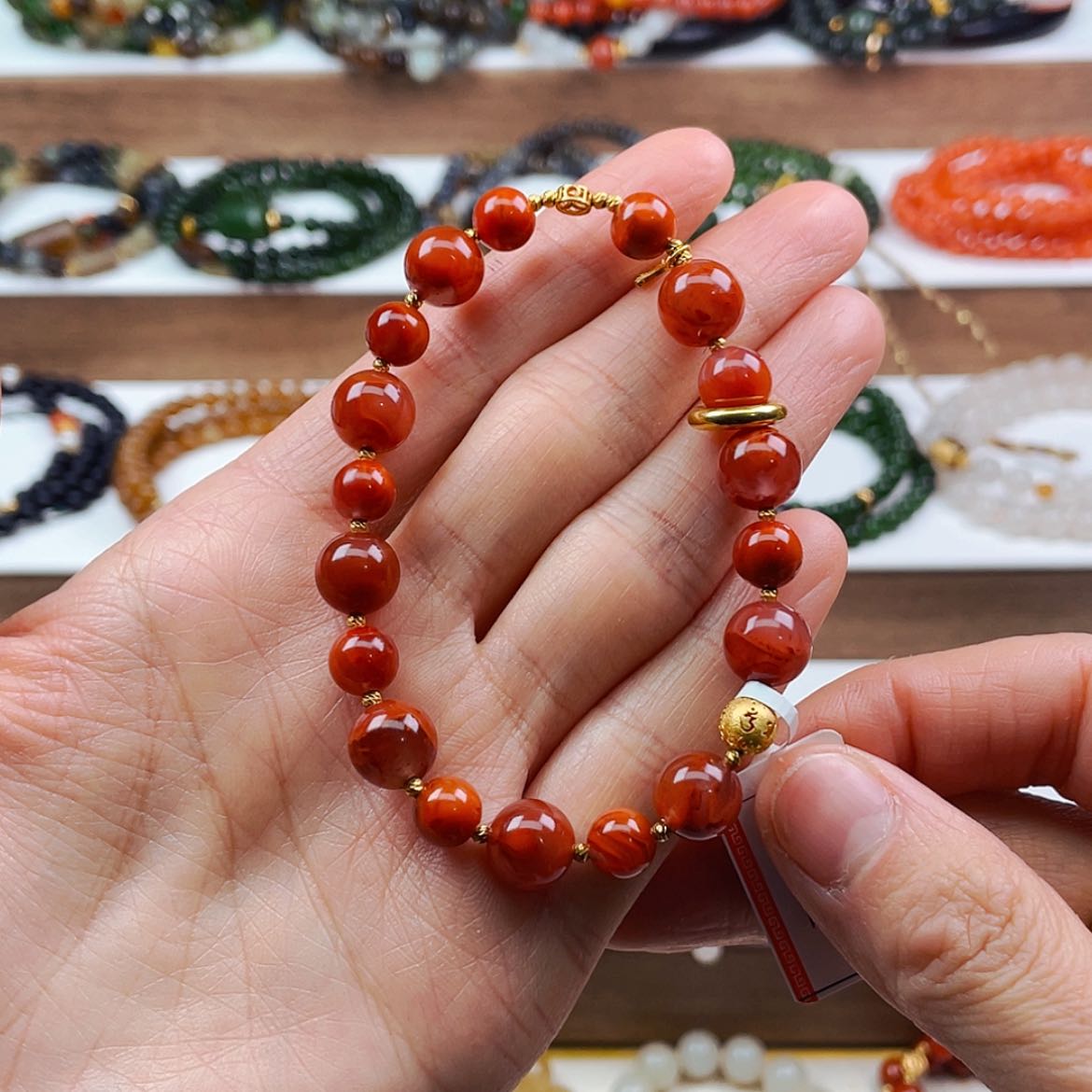 【闪购商品】南红玛瑙手串未镶嵌