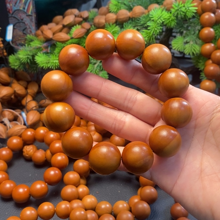 橄榄核手串2.0尺寸光珠