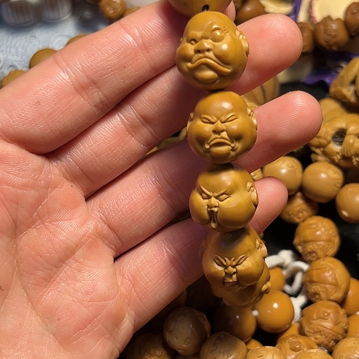 橄榄核手串/手链反油百态