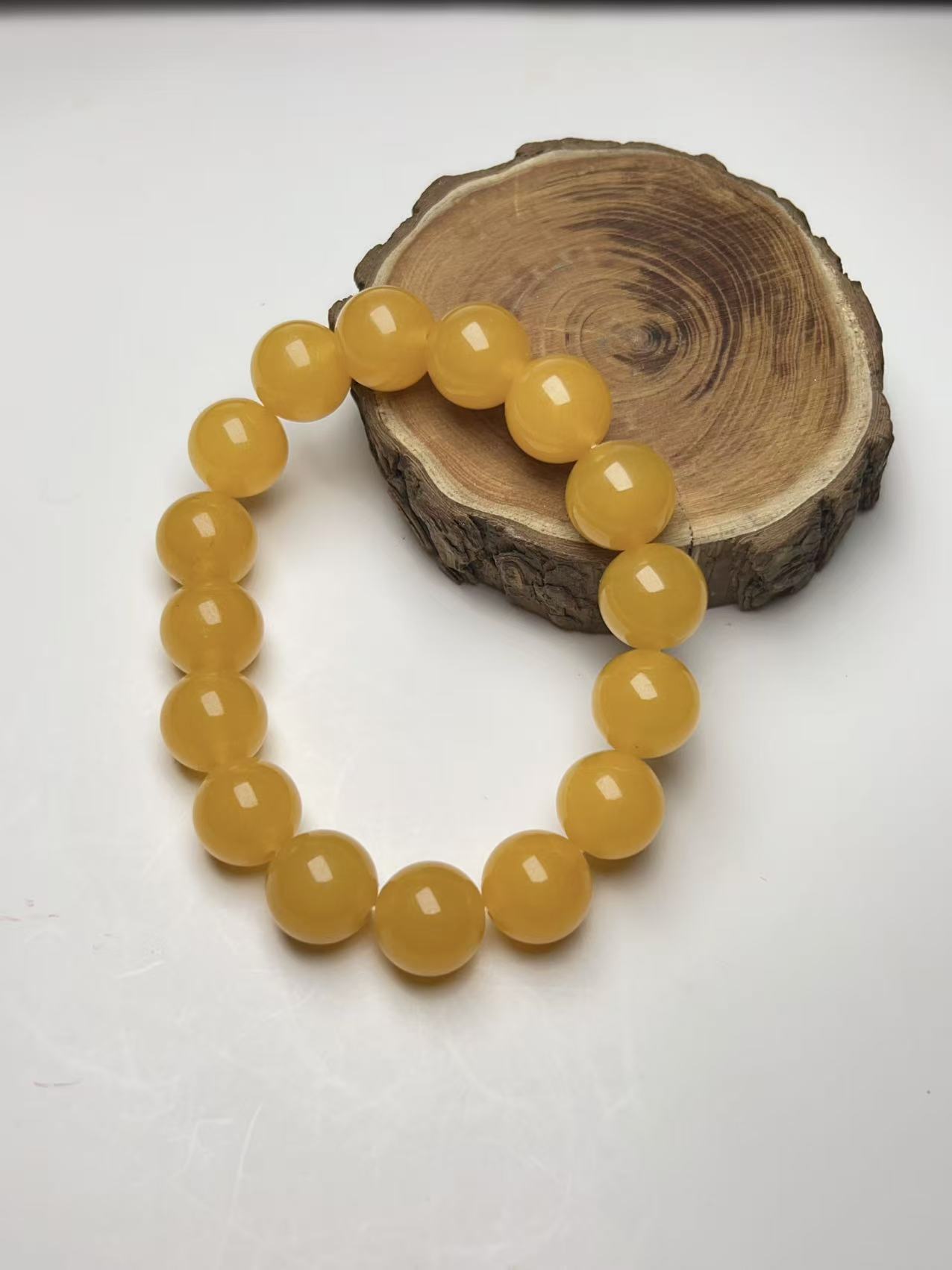 1196天然保真【缅黄】手串卡11+（拍一发一多样性发货）