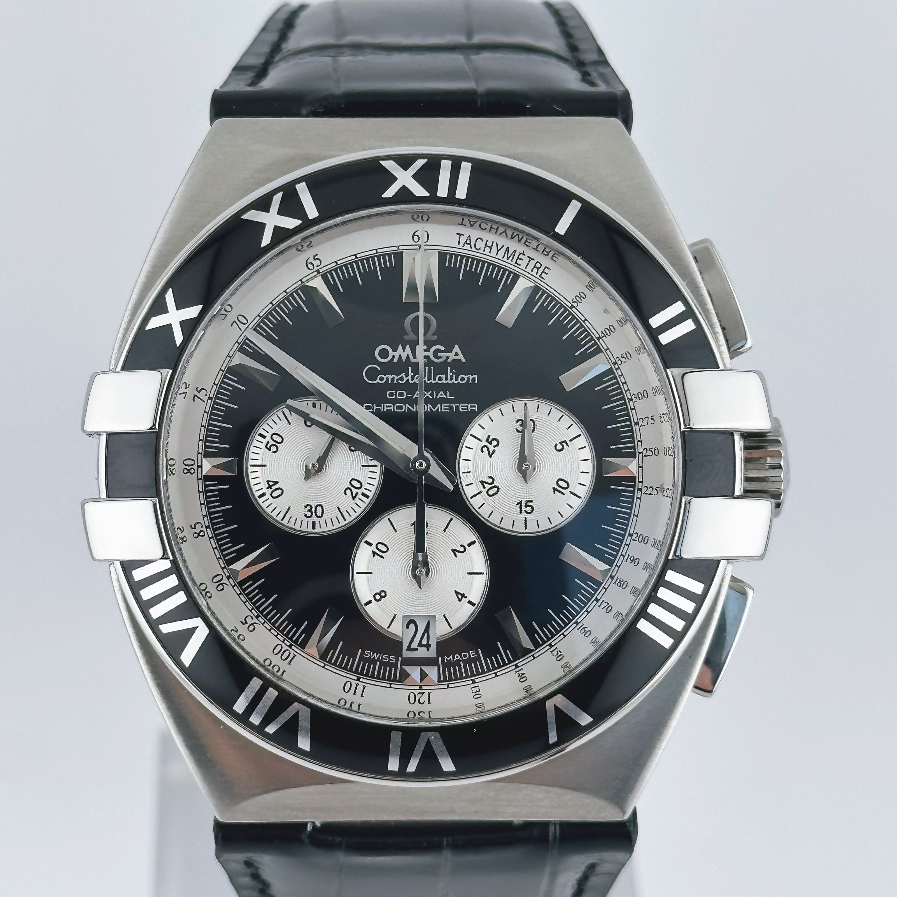95新 Omega/欧米茄 星座/41mm/自动机械/男士腕表