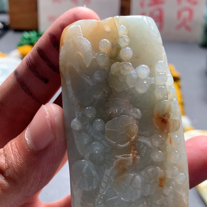 翡翠未镶嵌颈饰保真天然a货翡翠