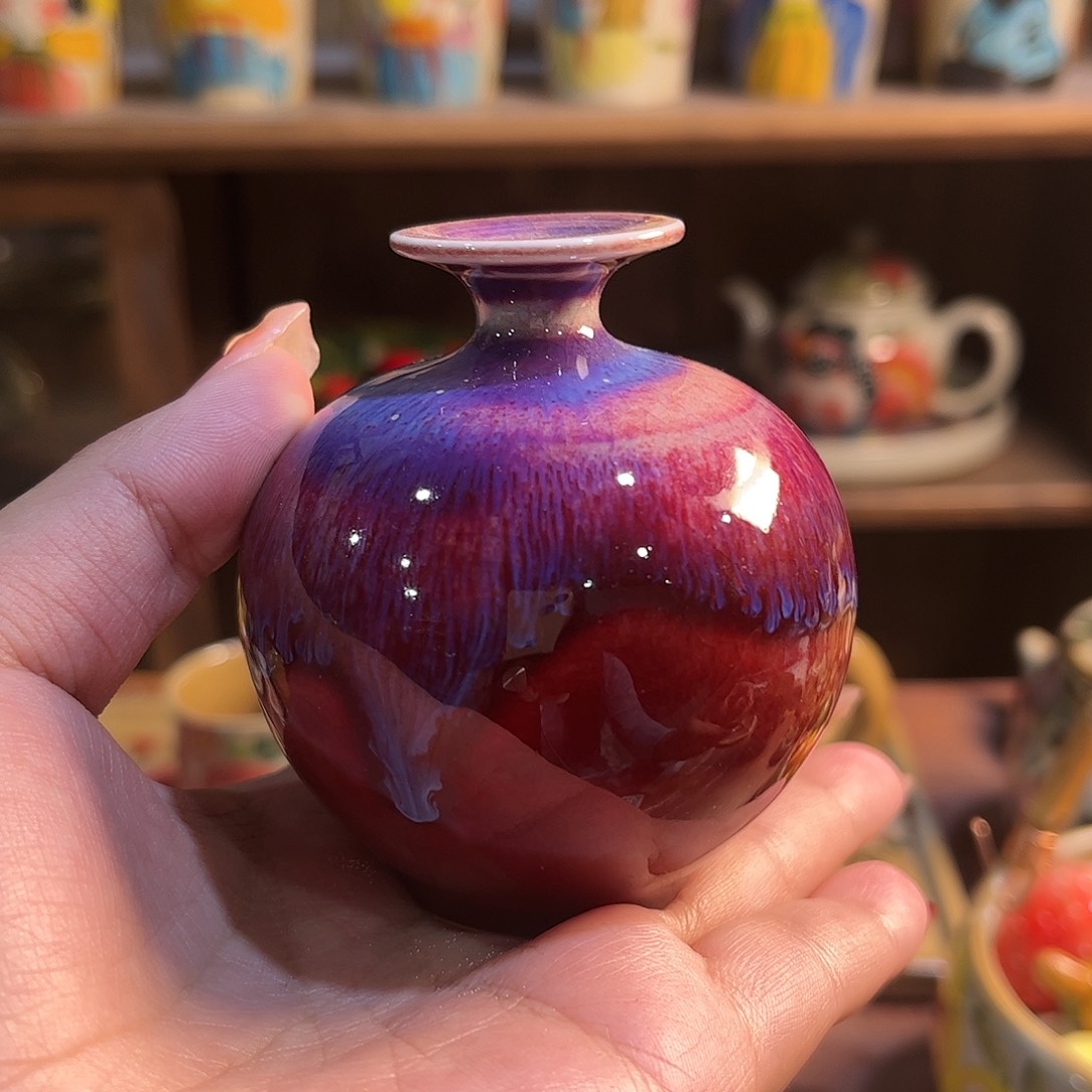 瓷片红红火火过大年