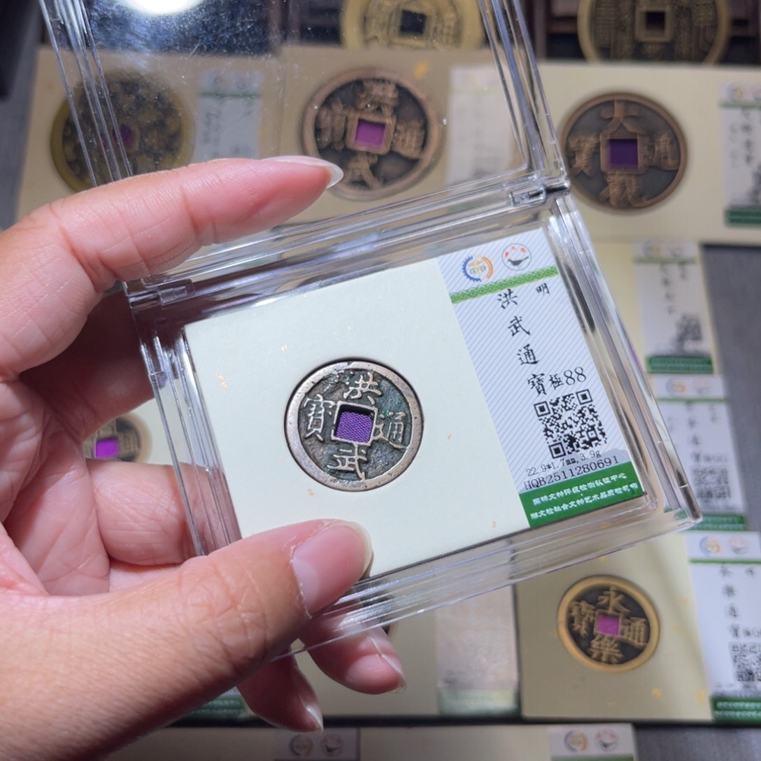 铜隆兴珍泉收藏洪武0691