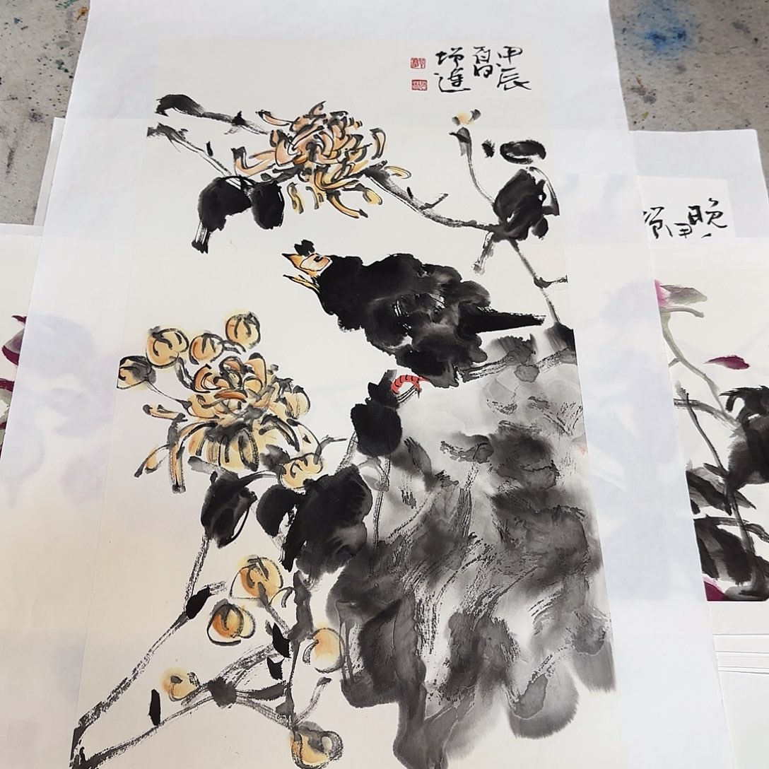 国画用****5郭增运老师手绘作品