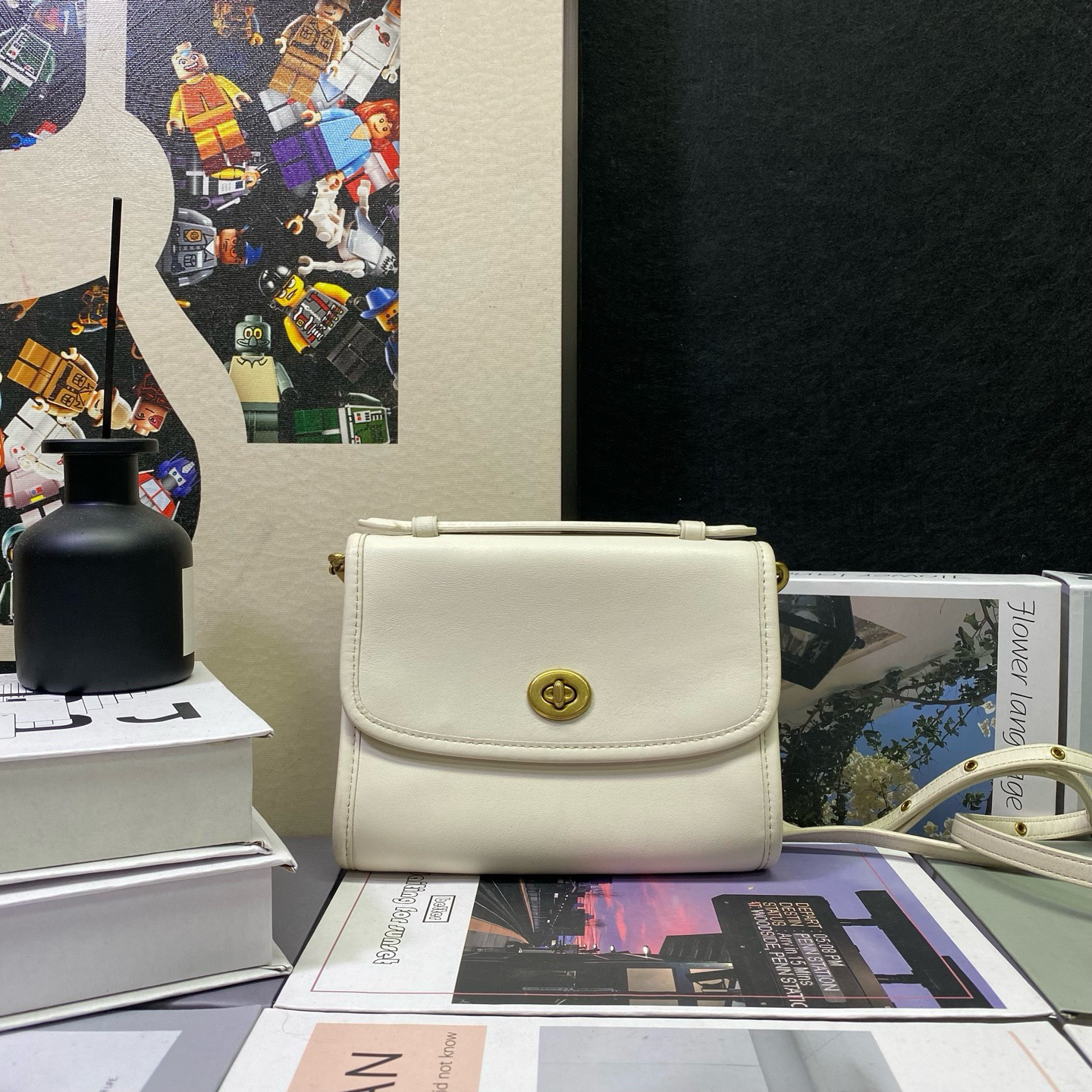 95新 COACH/蔻驰 23420斜挎包18*13