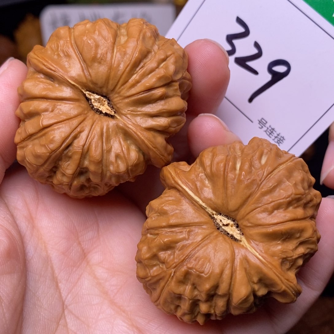 把件文玩核桃329全品南瓜4.5