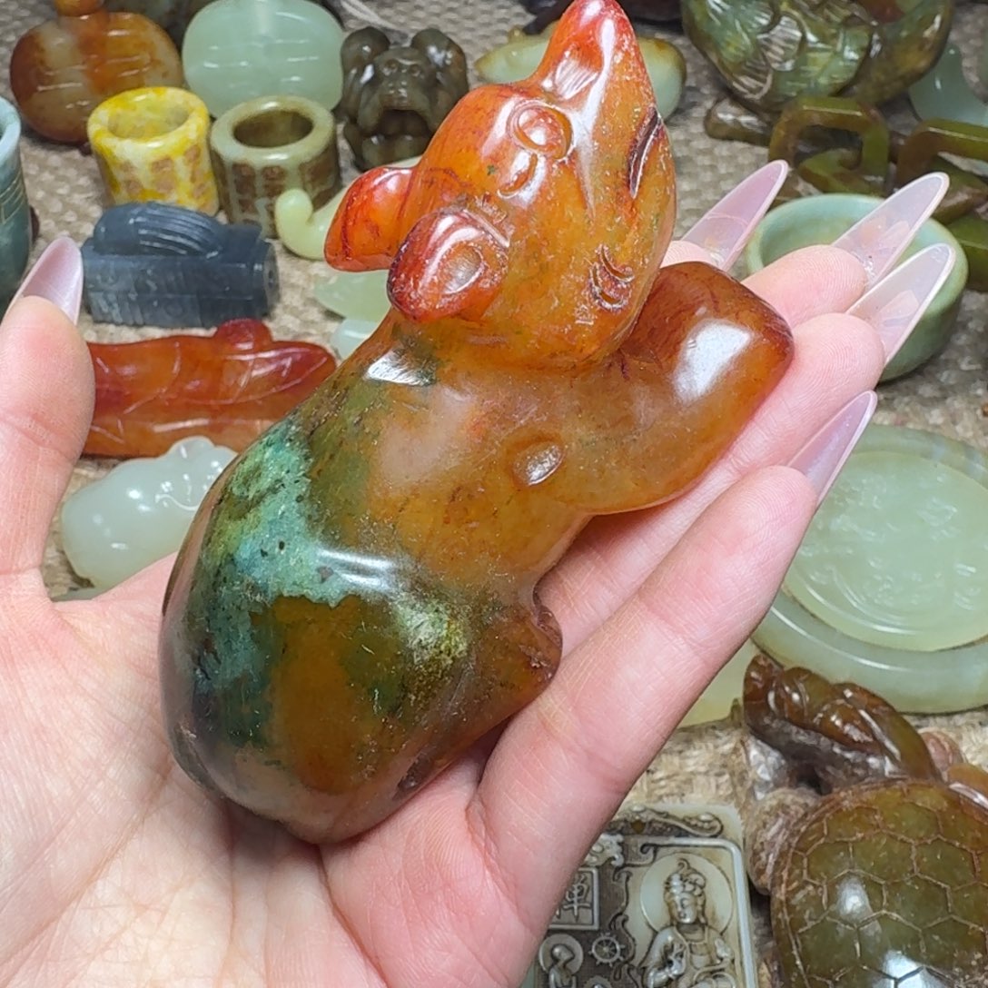 白玉菩提吊坠挂件