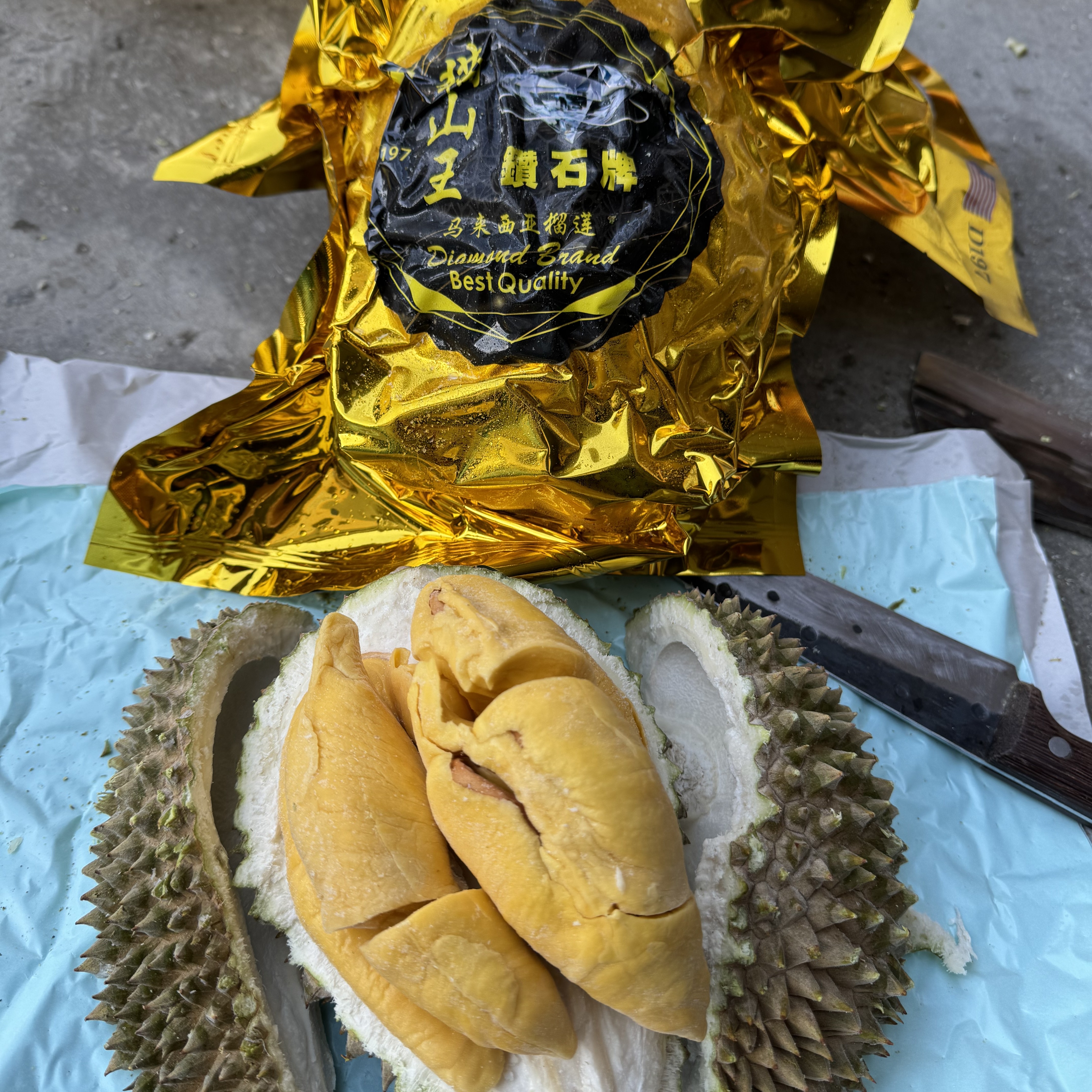 保底5房肉-收到即食-不吃冷冻-猫山王D197液氮冷冻榴莲！顺丰快递