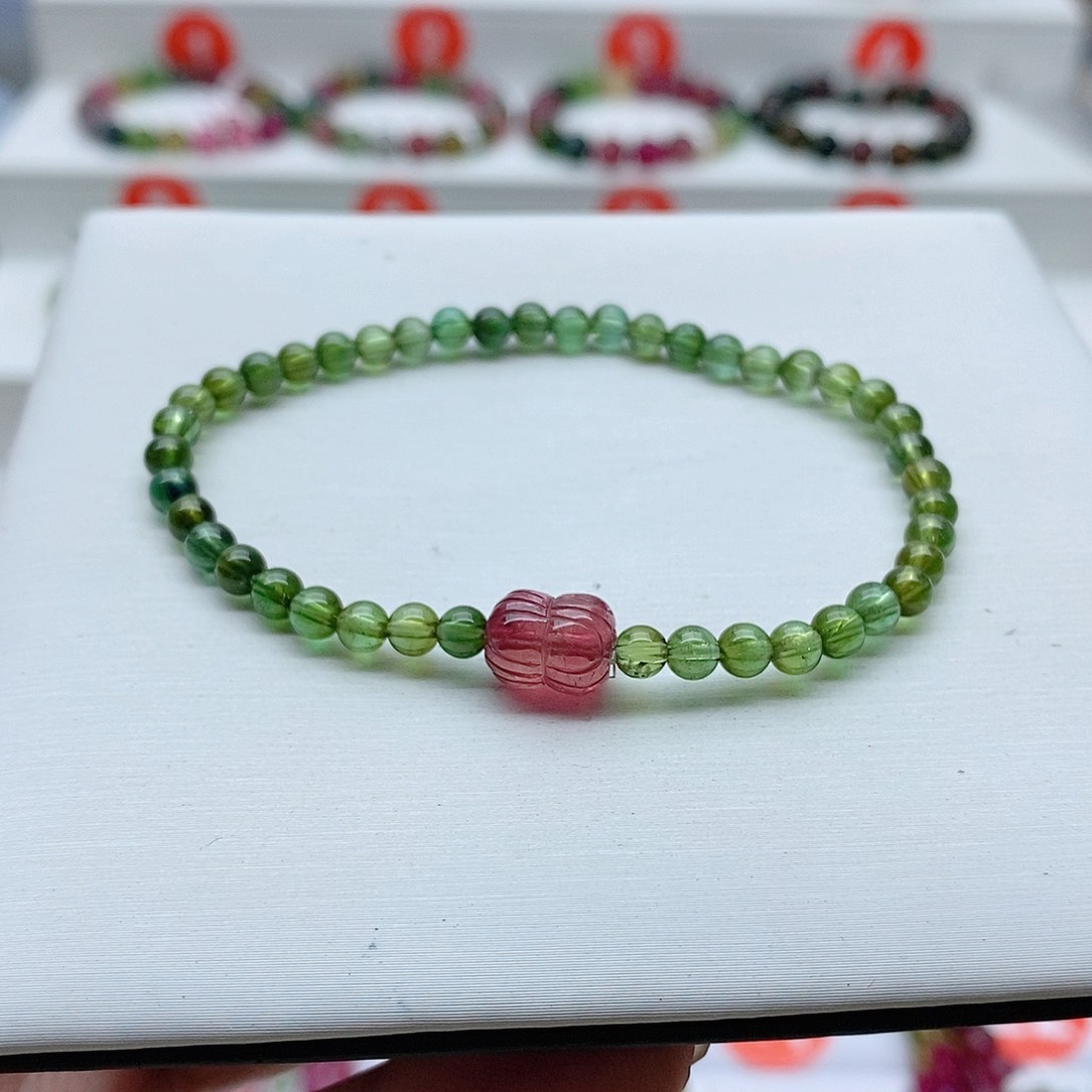 碧玺手链未镶嵌4号