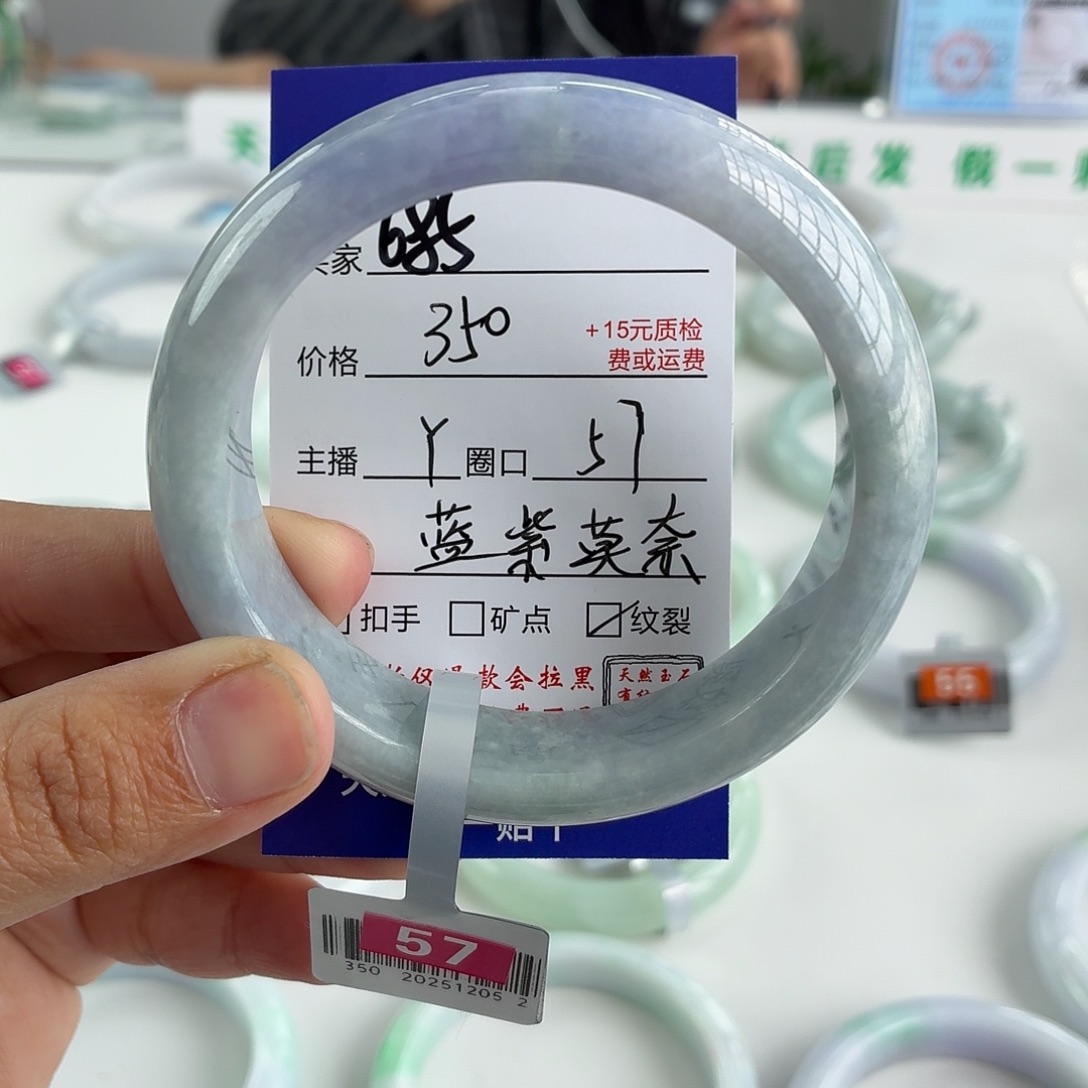 翡翠未镶嵌手镯57