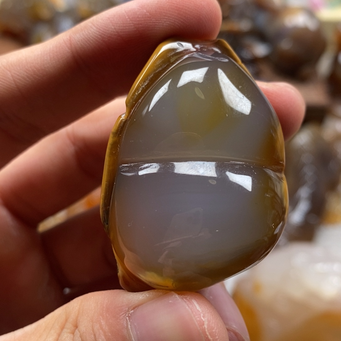 玛瑙/玉髓未镶嵌颈饰