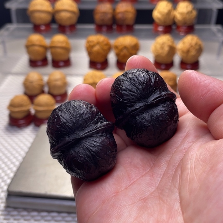 文玩核桃把件4峭壁元宝