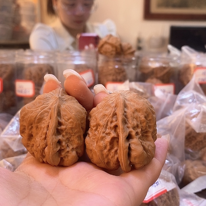 文玩核桃吊坠达摩异形