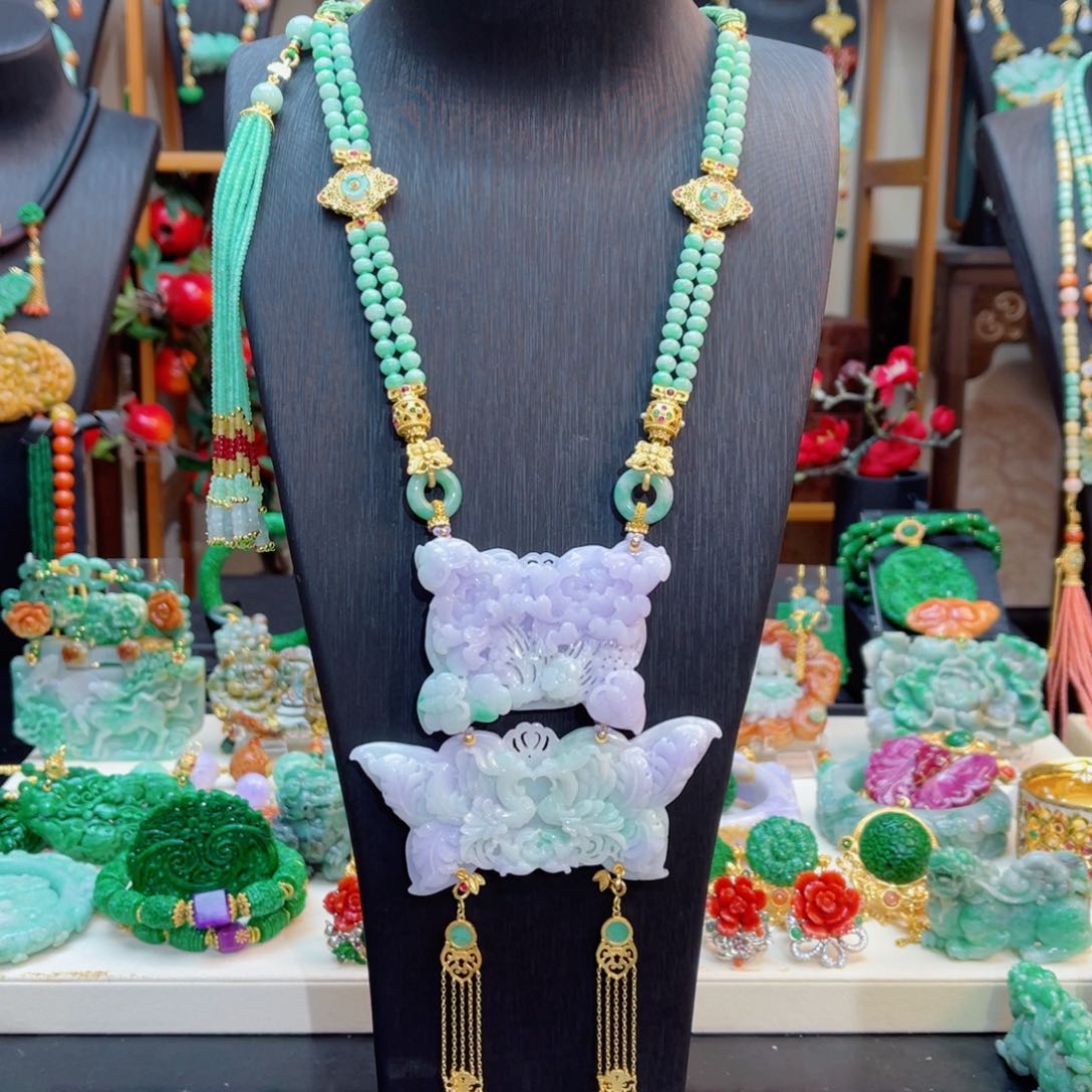 翡翠颈饰合金48小时鉴赏期