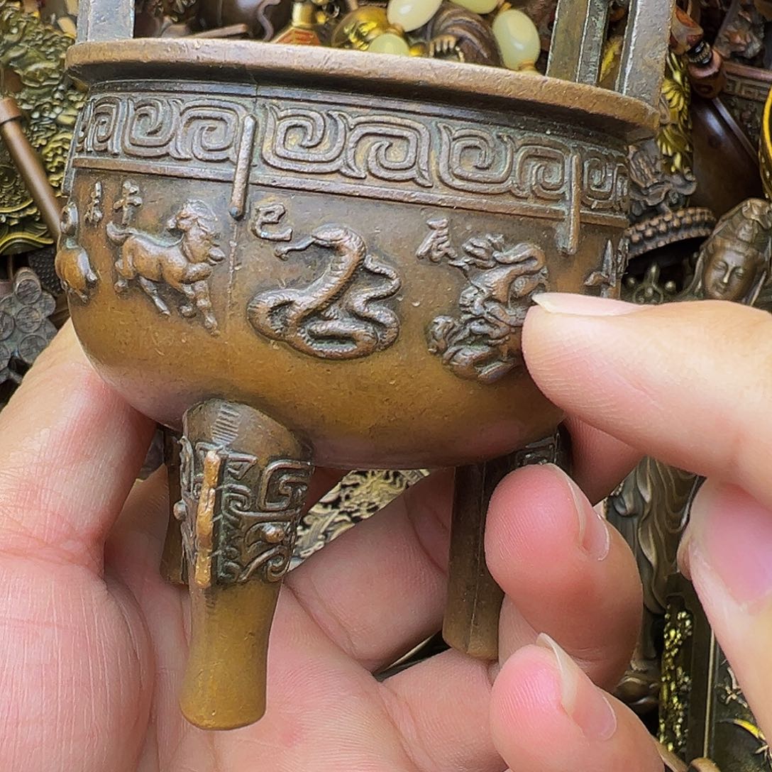 精品铜器精美文玩摆件