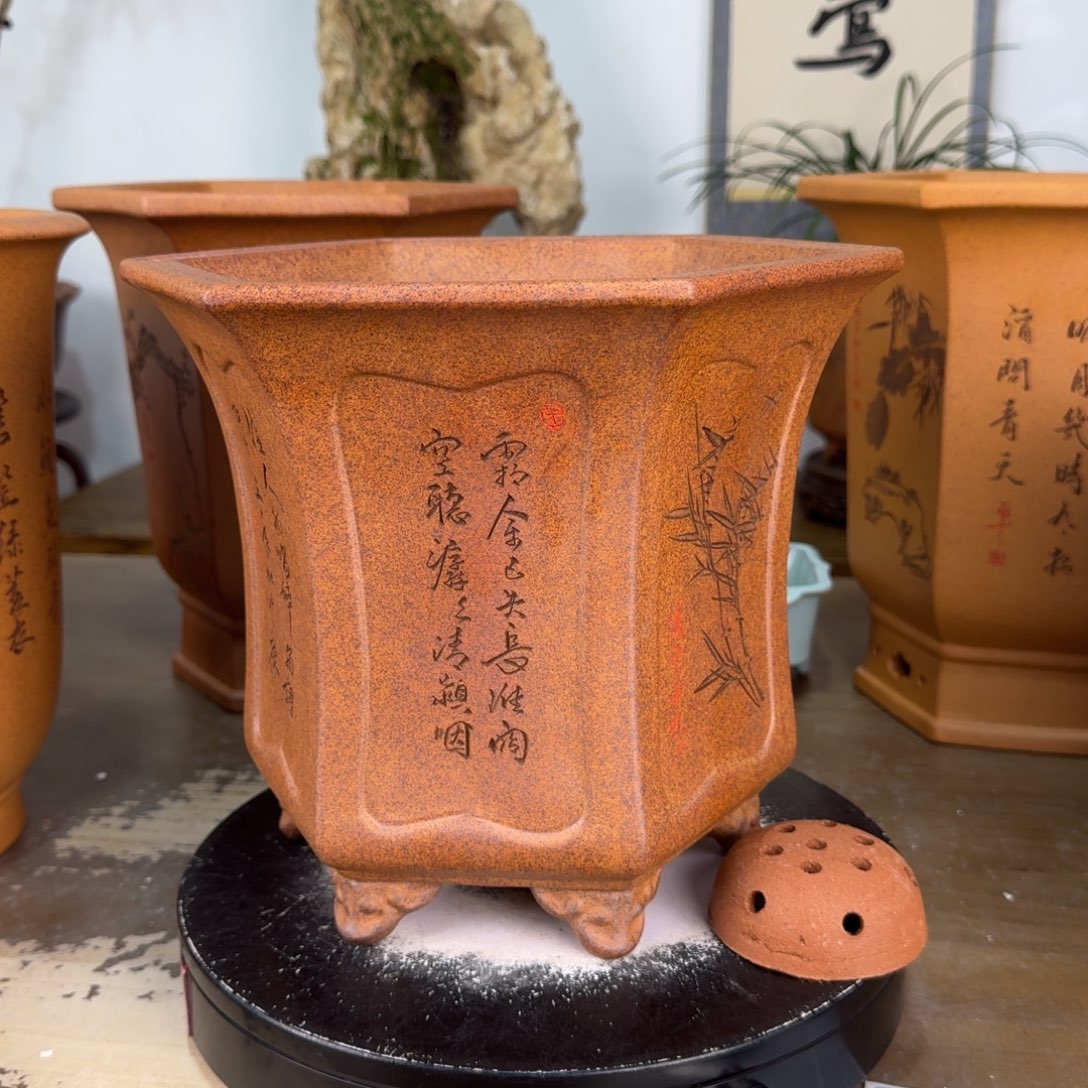 花盆紫砂紫砂花盆