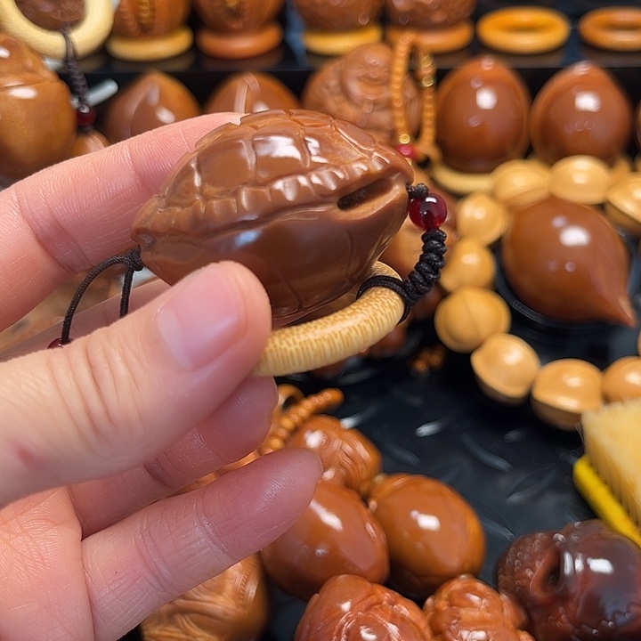 橄榄核手串/手链小***子龟壳一个