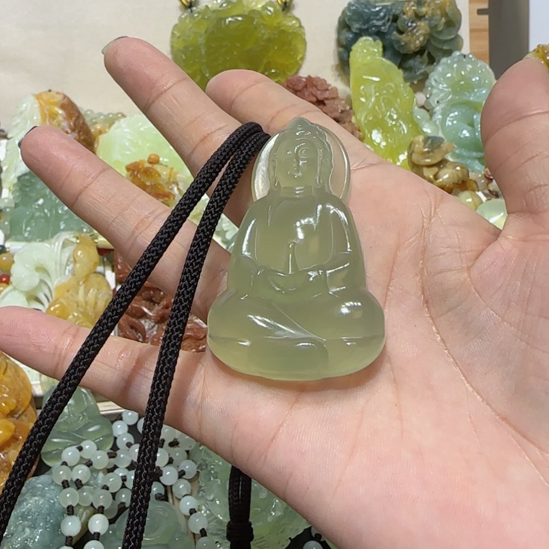 未镶嵌蛇纹石玉吊坠用****0