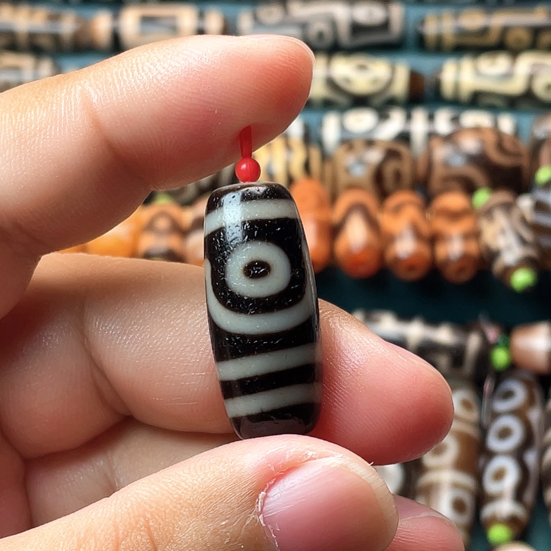 玛瑙/玉髓未镶嵌颈饰高油两眼