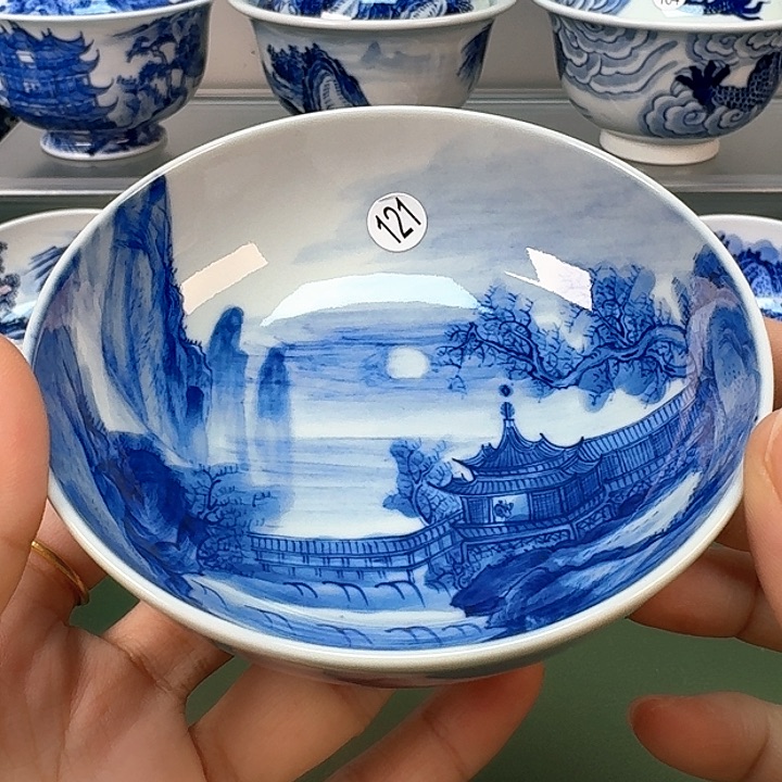 杯木木景德镇纯手绘茶具121