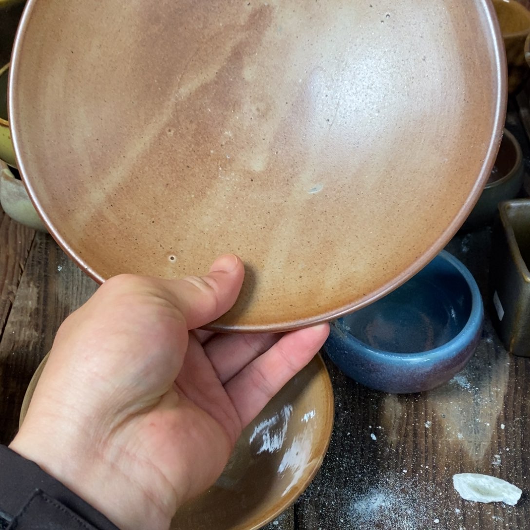 薛***军浪鬼柴烧 釉绘柴烧 器皿