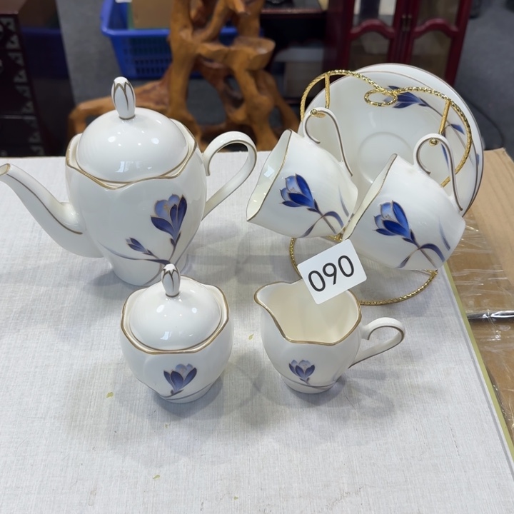 中古物品 默认微瑕很好看的茶壶套装