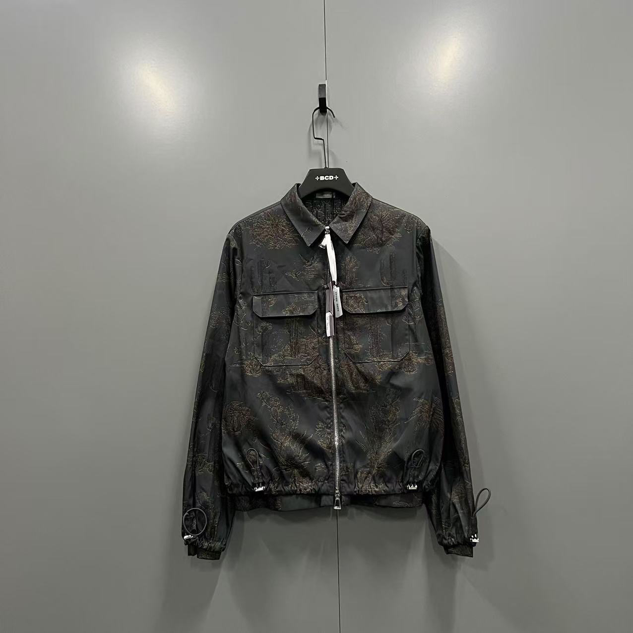 （jp）113 [PL] Dior 迪奥  拉链翻领仙人掌夹克 46码/全新/27000