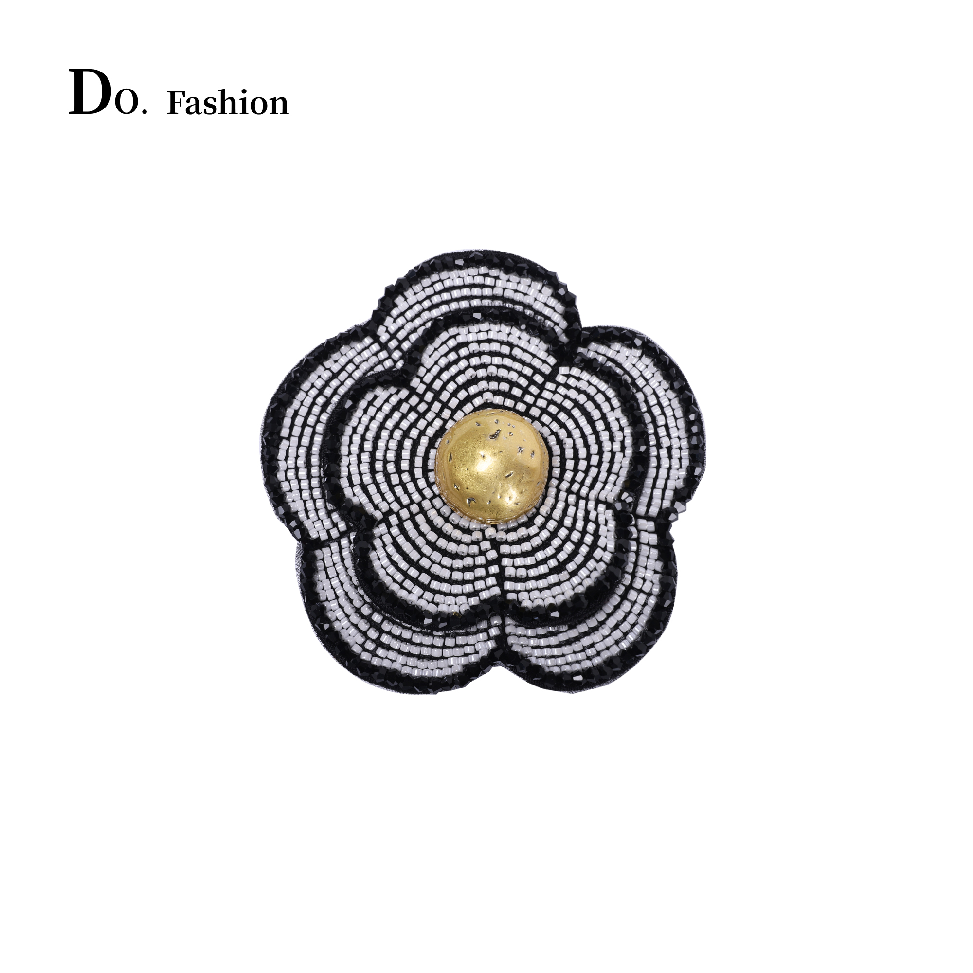 锌合金玻璃胸针 【Do.Fashion欧阳】手工山茶花胸花